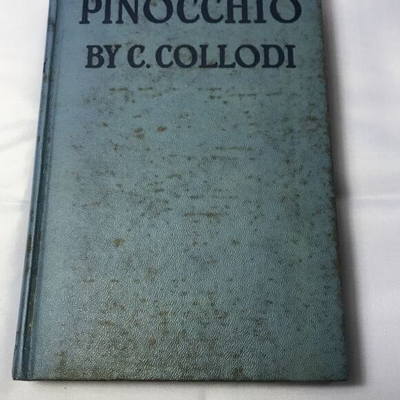 Vintage Rare Pinocchio by Carlo Collodi W/ DJ Grosset & Dunlap Carlo Lorenzini - Picture 8 of 12